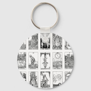 ancient tarot key ring