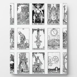 ancient tarot plaque