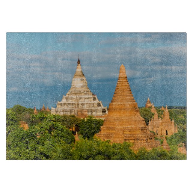 Ancient Temples and Pagodas | Bagan Cutting Board (Front)