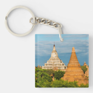 Ancient Temples and Pagodas Bagan Key Ring