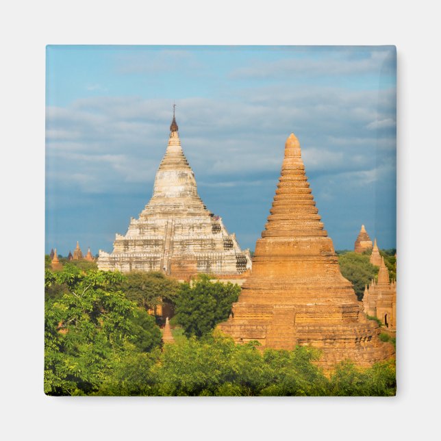 Ancient Temples and Pagodas | Bagan Magnet (Front)