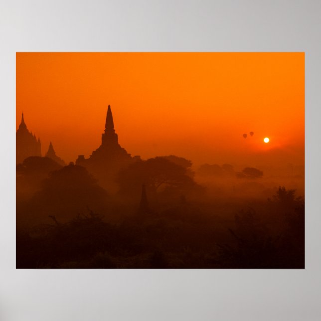 Ancient Temples Poster Paper (Matte) (Front)