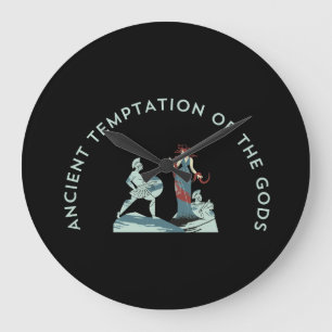 Ancient Temptation Large Clock