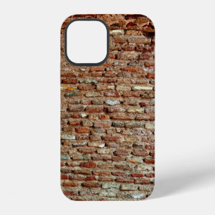 Ancient Textured Brick Wall of Lal Killa Indiaaged iPhone 12 Case