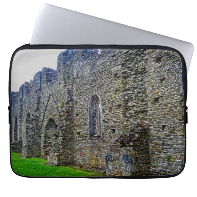 Ancient Tintern Abbey, Cistercian Monastery, Wales Laptop Sleeve (Front)