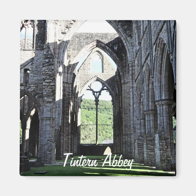 Ancient Tintern Abbey, Cistercian Monastery, Wales Magnet (Front)