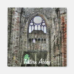 Ancient Tintern Abbey, Cistercian Monastery, Wales Magnet