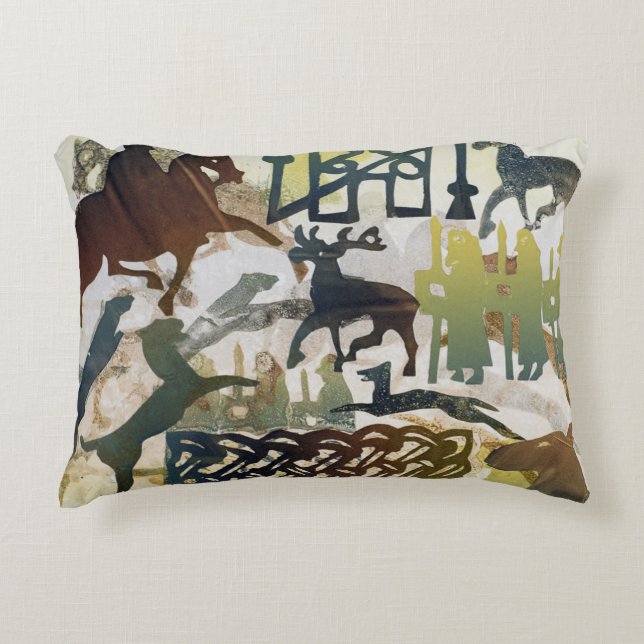 Ancient Travellers 1995 Decorative Cushion (Front)