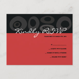 ANCIENT TREE Bar Bat Mitzvah Reply Card2 RSVP Card