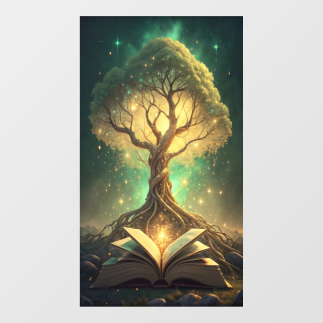 Ancient tree of knowledge with glowing roots  (Sheet)