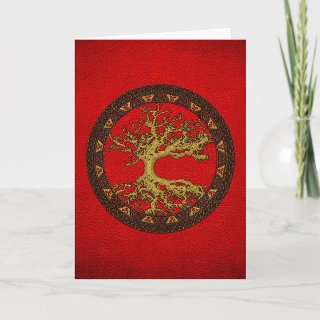 Ancient Tree of Life Card (Front)