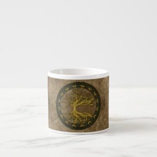 Ancient Tree of Life Espresso Cup
