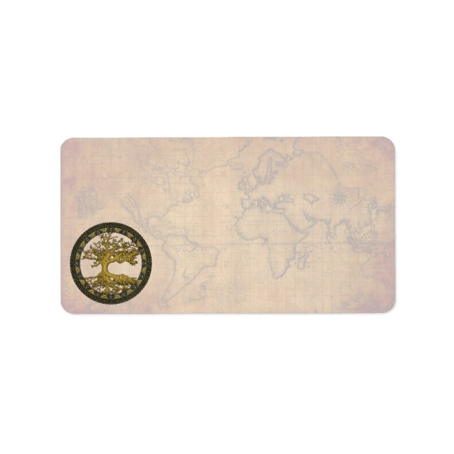Ancient Tree of Life Label (Front)