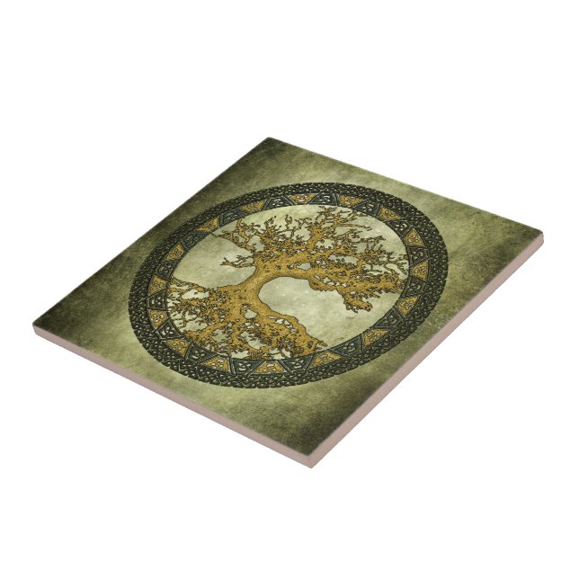 Ancient Tree of Life Tile (Side)