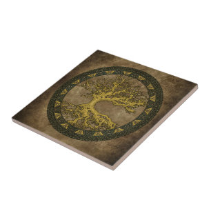Ancient Tree of Life Tile