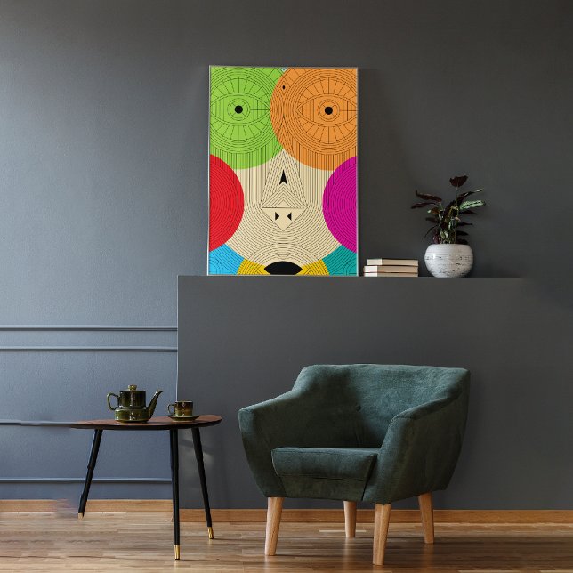 ancient triangle canvas print (Creator Uploaded)