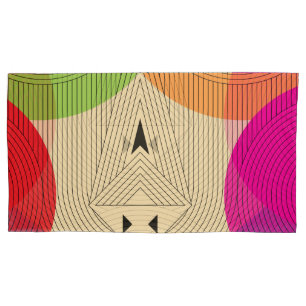 ancient triangle pillowcase