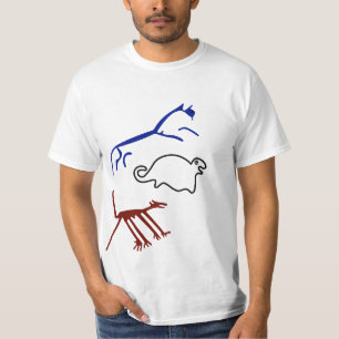Ancient Tribal Earth Art - Ancient Animals T-Shirt