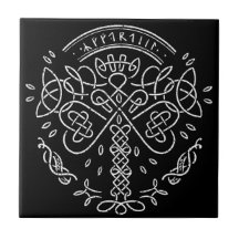 Ancient Viking Celtic Knotwork  - Tree of Life