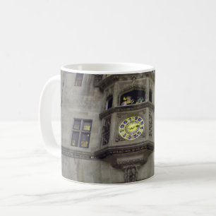 Ancient Wall Clock White Coffee Mug
