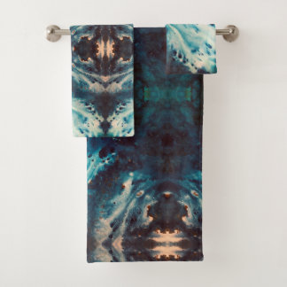 ANCIENT WAVES BATH TOWEL SET