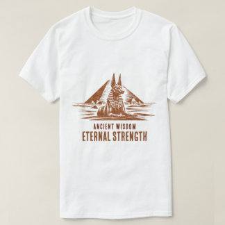 Ancient Wisdom, Eternal Strength - Glitter Gold T-Shirt