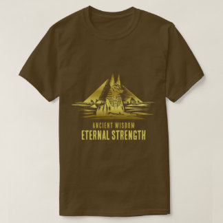 Ancient Wisdom, Eternal Strength - Gold T-Shirt