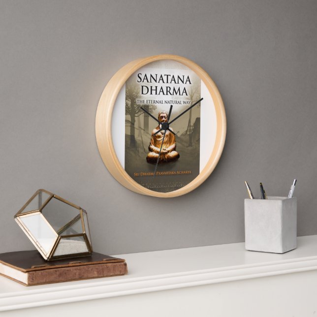 Ancient Wisdom, Modern Time Clock (Office)