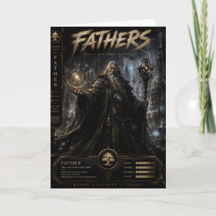 Ancient Wizard Father Card