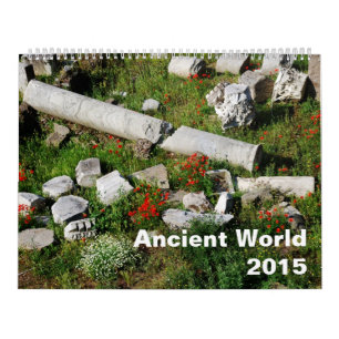 Ancient world 2015 calendar