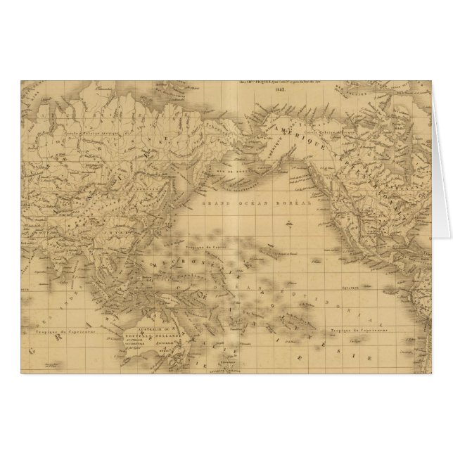 Ancient World Map (Front Horizontal)
