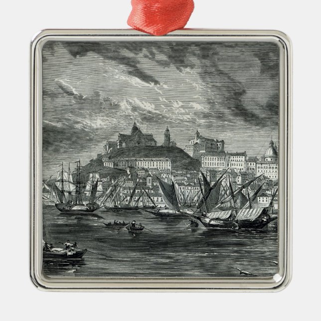 Ancona Metal Tree Decoration (Front)