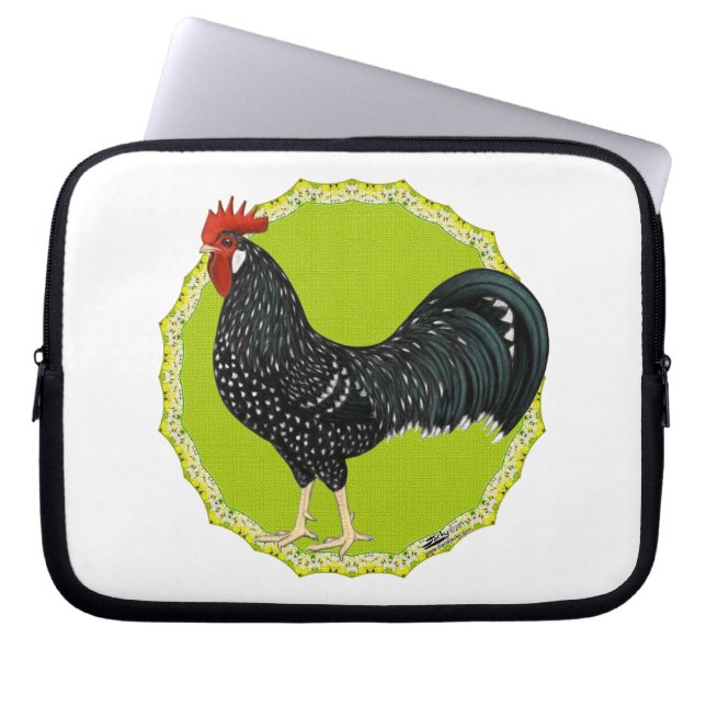 Ancona Rooster Laptop Sleeve (Front)