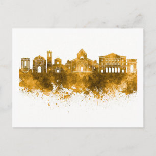 Ancona skyline postcard