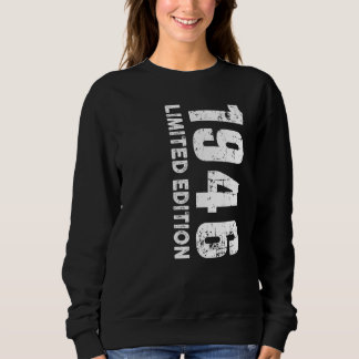 and 1946 sweatshirt