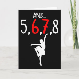 And 5 6 7 8 Choreographer Dance Byllet Teacher Six Card