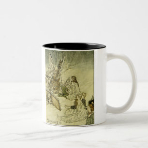 And a Fairy Song - Arthur Rackham Two-Tone Coffee Mug