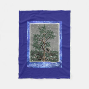 And A Porcupine In A Pine Tree Fleece Blanket