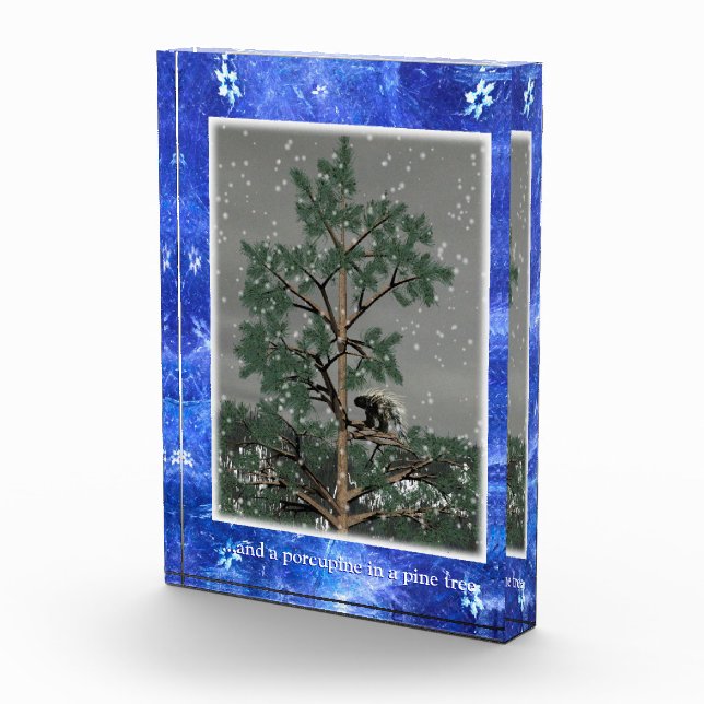 And A Porcupine In A Pine Tree Photo Block (Right)