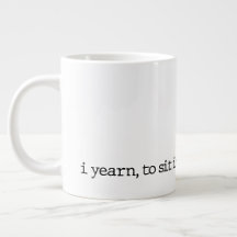 "...and be." Speciality Poetry Mug