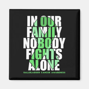 And Bile Duct Cancer Awareness Supporter Fighter Magnet