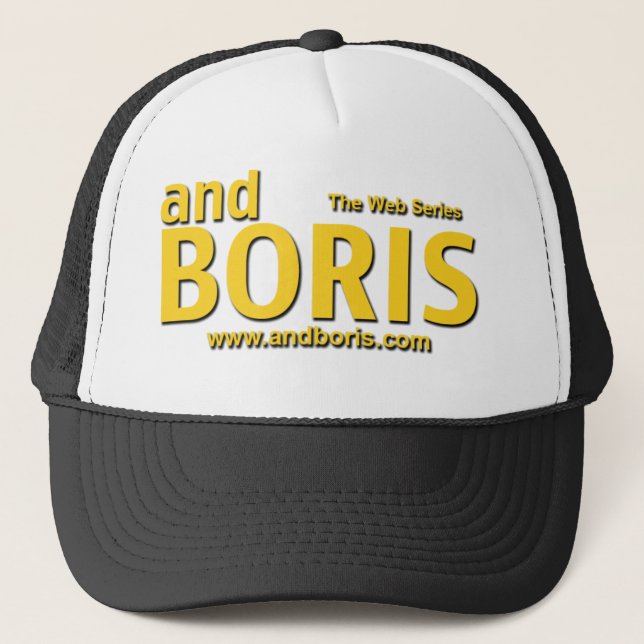and Boris Trucker Hat (Front)