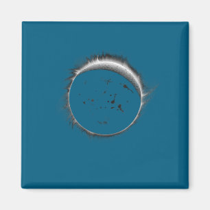 And Cool Solar Eclipse Moon Sun Event Magnet