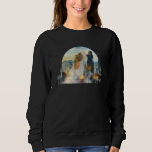 and cute guinea pig is wild at Christmas  1 Sweatshirt