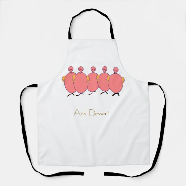 And Dessert   Apron (Front)