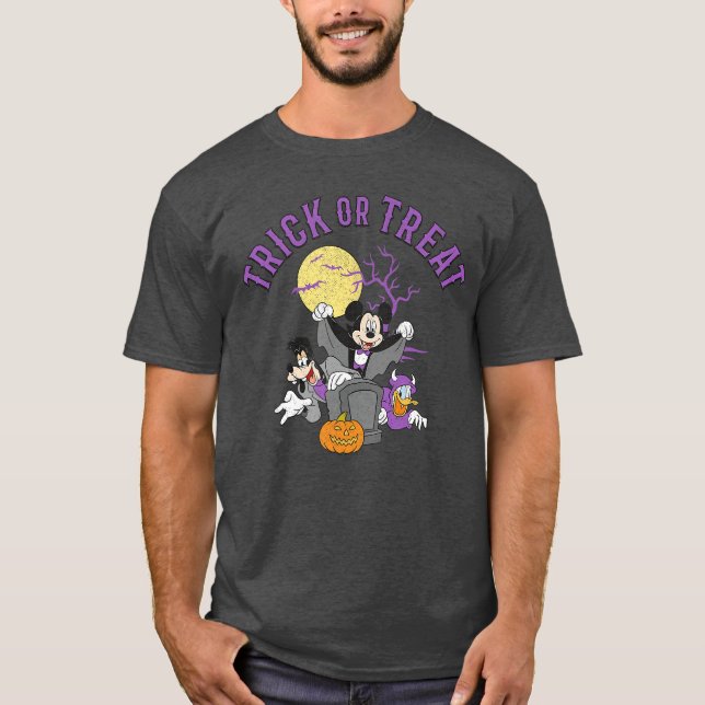 and Friends Halloween Trick or Treat Group T-Shirt (Front)
