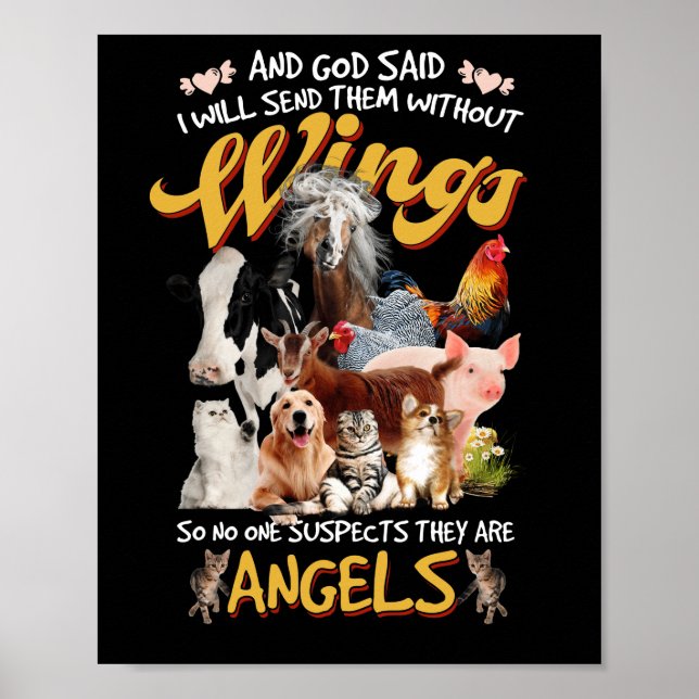And God Said I Will Send Them Without Wings Poster (Front)