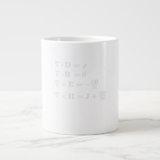 And God Said Maxwell Equation Large Coffee Mug