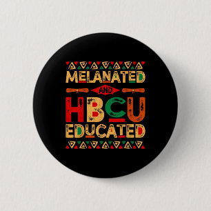And Hbcu Educated Africa Pride Black History Month 6 Cm Round Badge