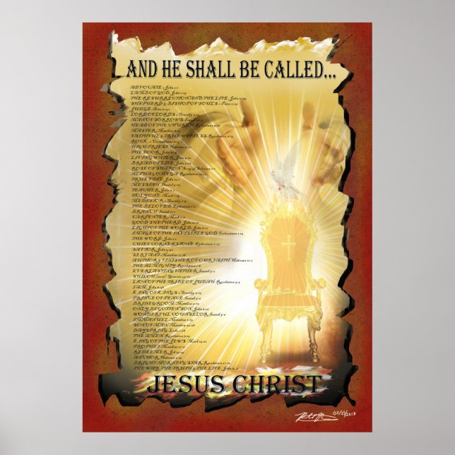 AND HE SHALL BE CALLED POSTER (Front)